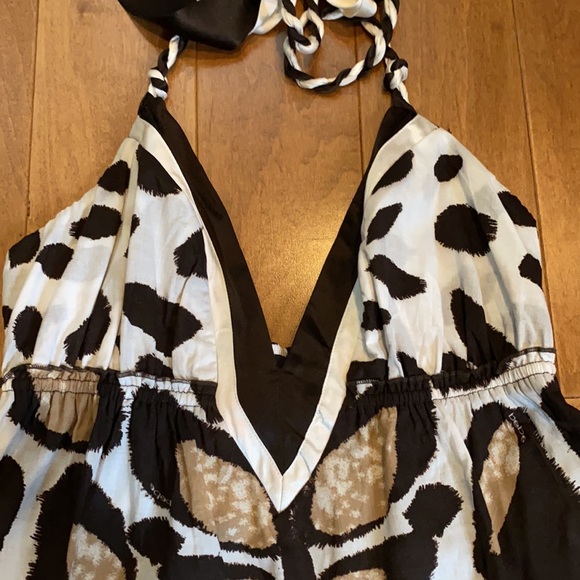 BEBE Halter Top Womens Sz S - Picture 2 of 7